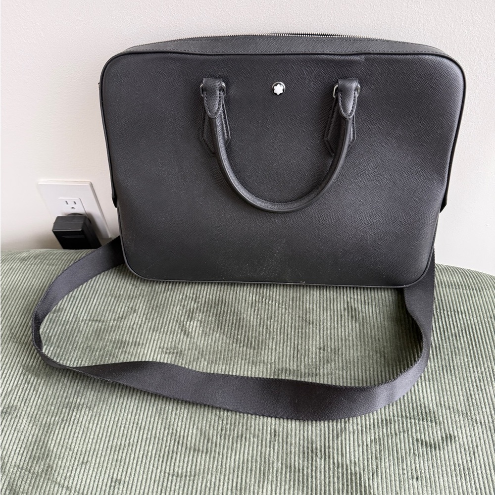 brand new never used montblanc sartorial thin document case